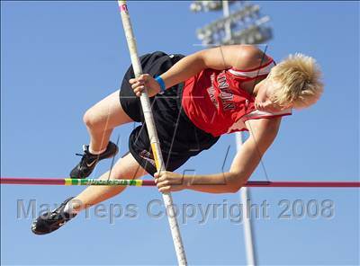 Thumbnail 3 in CIF SJS D1 Championships (Boys Pole Vault) photogallery.
