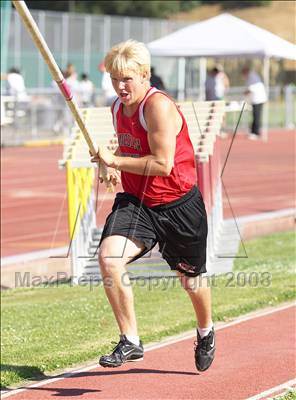 Thumbnail 1 in CIF SJS D1 Championships (Boys Pole Vault) photogallery.