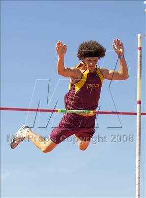 Thumbnail 1 in CIF SJS D1 Championships (Boys Pole Vault) photogallery.