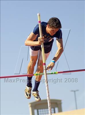 Thumbnail 3 in CIF SJS D1 Championships (Boys Pole Vault) photogallery.