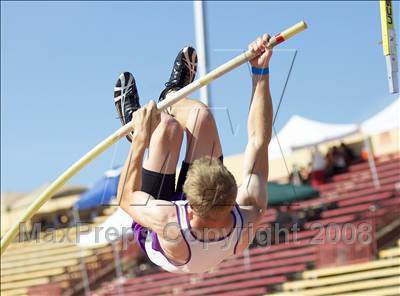 Thumbnail 3 in CIF SJS D1 Championships (Boys Pole Vault) photogallery.