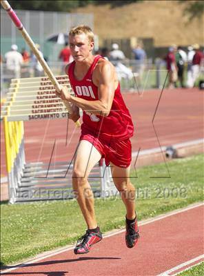 Thumbnail 2 in CIF SJS D1 Championships (Boys Pole Vault) photogallery.