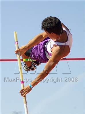Thumbnail 1 in CIF SJS D1 Championships (Boys Pole Vault) photogallery.