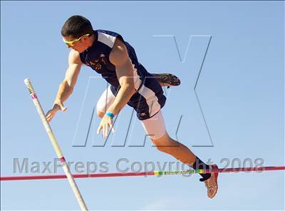 Thumbnail 1 in CIF SJS D1 Championships (Boys Pole Vault) photogallery.