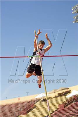 Thumbnail 2 in CIF SJS D1 Championships (Boys Pole Vault) photogallery.