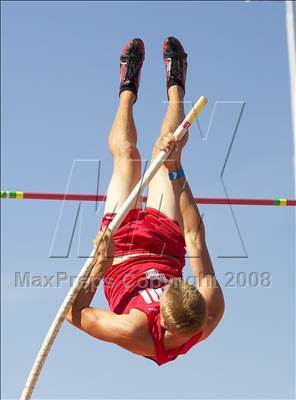 Thumbnail 1 in CIF SJS D1 Championships (Boys Pole Vault) photogallery.