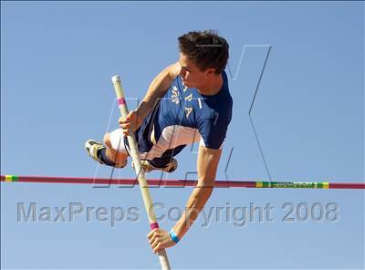 Thumbnail 2 in CIF SJS D1 Championships (Boys Pole Vault) photogallery.