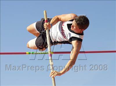 Thumbnail 2 in CIF SJS D1 Championships (Boys Pole Vault) photogallery.