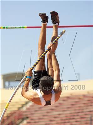 Thumbnail 1 in CIF SJS D1 Championships (Boys Pole Vault) photogallery.