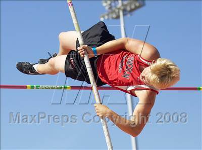 Thumbnail 2 in CIF SJS D1 Championships (Boys Pole Vault) photogallery.