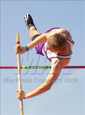 Thumbnail 3 in CIF SJS D1 Championships (Boys Pole Vault) photogallery.