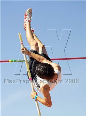 Thumbnail 3 in CIF SJS D1 Championships (Boys Pole Vault) photogallery.