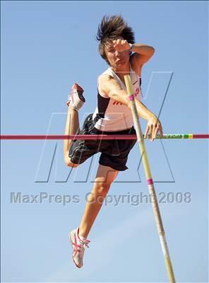 Thumbnail 1 in CIF SJS D1 Championships (Boys Pole Vault) photogallery.