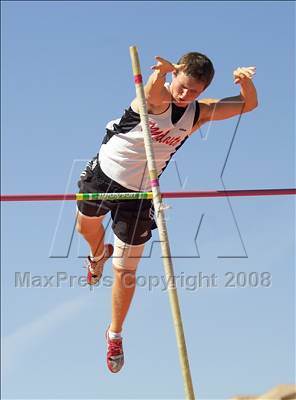Thumbnail 1 in CIF SJS D1 Championships (Boys Pole Vault) photogallery.
