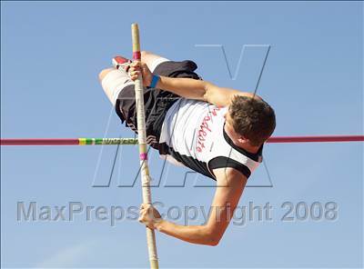 Thumbnail 1 in CIF SJS D1 Championships (Boys Pole Vault) photogallery.