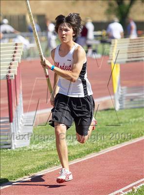 Thumbnail 3 in CIF SJS D1 Championships (Boys Pole Vault) photogallery.