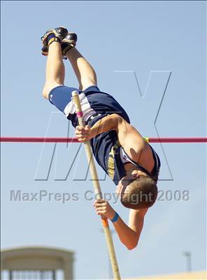 Thumbnail 2 in CIF SJS D1 Championships (Boys Pole Vault) photogallery.