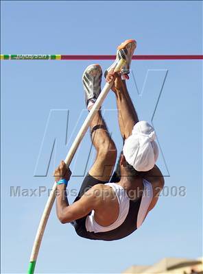 Thumbnail 3 in CIF SJS D1 Championships (Boys Pole Vault) photogallery.