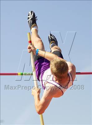 Thumbnail 2 in CIF SJS D1 Championships (Boys Pole Vault) photogallery.