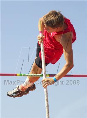 Thumbnail 2 in CIF SJS D1 Championships (Boys Pole Vault) photogallery.