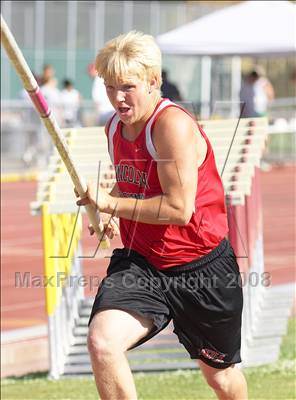 Thumbnail 2 in CIF SJS D1 Championships (Boys Pole Vault) photogallery.