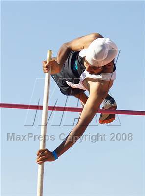 Thumbnail 1 in CIF SJS D1 Championships (Boys Pole Vault) photogallery.