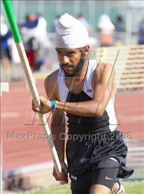 Thumbnail 1 in CIF SJS D1 Championships (Boys Pole Vault) photogallery.