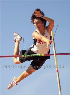 Thumbnail 2 in CIF SJS D1 Championships (Boys Pole Vault) photogallery.