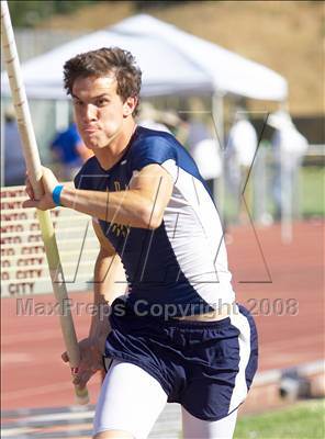 Thumbnail 1 in CIF SJS D1 Championships (Boys Pole Vault) photogallery.