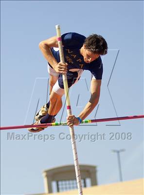 Thumbnail 2 in CIF SJS D1 Championships (Boys Pole Vault) photogallery.