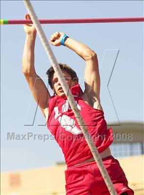 Thumbnail 2 in CIF SJS D1 Championships (Boys Pole Vault) photogallery.
