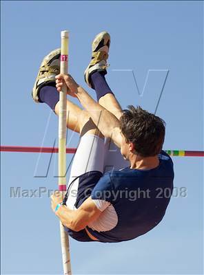 Thumbnail 1 in CIF SJS D1 Championships (Boys Pole Vault) photogallery.