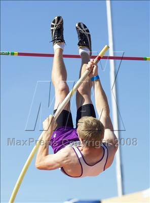 Thumbnail 2 in CIF SJS D1 Championships (Boys Pole Vault) photogallery.