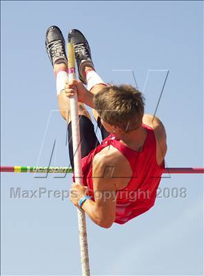 Thumbnail 1 in CIF SJS D1 Championships (Boys Pole Vault) photogallery.