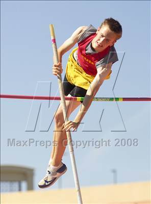 Thumbnail 2 in CIF SJS D1 Championships (Boys Pole Vault) photogallery.