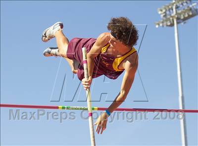 Thumbnail 1 in CIF SJS D1 Championships (Boys Pole Vault) photogallery.