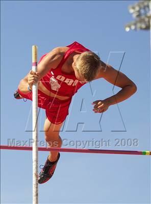 Thumbnail 1 in CIF SJS D1 Championships (Boys Pole Vault) photogallery.