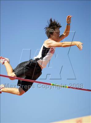 Thumbnail 1 in CIF SJS D1 Championships (Boys Pole Vault) photogallery.