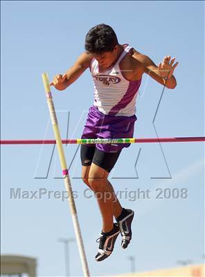 Thumbnail 3 in CIF SJS D1 Championships (Boys Pole Vault) photogallery.
