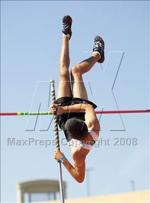 Thumbnail 3 in CIF SJS D1 Championships (Boys Pole Vault) photogallery.