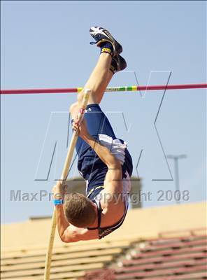 Thumbnail 2 in CIF SJS D1 Championships (Boys Pole Vault) photogallery.