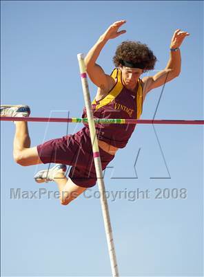 Thumbnail 1 in CIF SJS D1 Championships (Boys Pole Vault) photogallery.