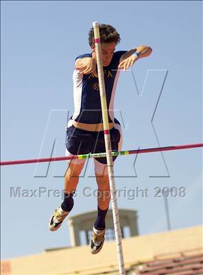 Thumbnail 1 in CIF SJS D1 Championships (Boys Pole Vault) photogallery.