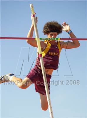 Thumbnail 2 in CIF SJS D1 Championships (Boys Pole Vault) photogallery.
