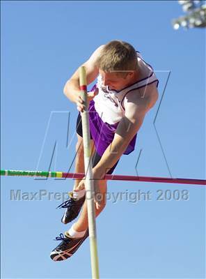 Thumbnail 3 in CIF SJS D1 Championships (Boys Pole Vault) photogallery.
