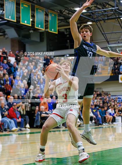 Thumbnail 3 in Randolph vs. Westfield  (NYSPHSAA Section VI Class C Semi-Final) photogallery.