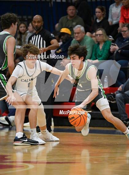 Thumbnail 2 in Green Level vs Calvary Christian (Sun Bash Tampa) photogallery.