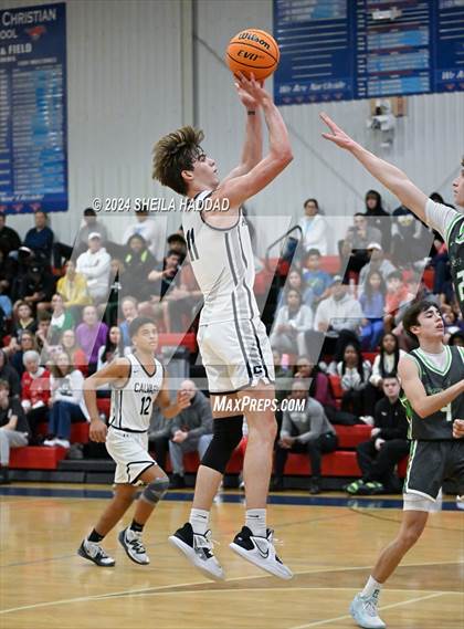 Thumbnail 3 in Green Level vs Calvary Christian (Sun Bash Tampa) photogallery.