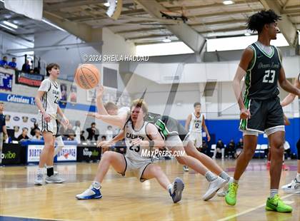 Thumbnail 3 in Green Level vs Calvary Christian (Sun Bash Tampa) photogallery.