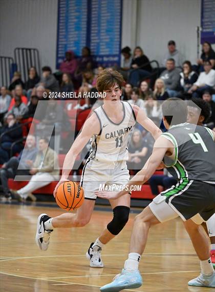 Thumbnail 1 in Green Level vs Calvary Christian (Sun Bash Tampa) photogallery.